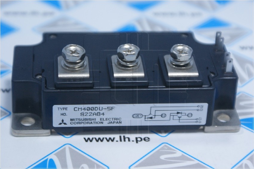 CM400DU-5F             Transistor IGBT, módulo N-CH, 250V, 400A