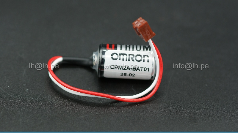 CPM2A-BAT01        Batería Lithium Controlador 3.6V, 1200mAh, OMRON