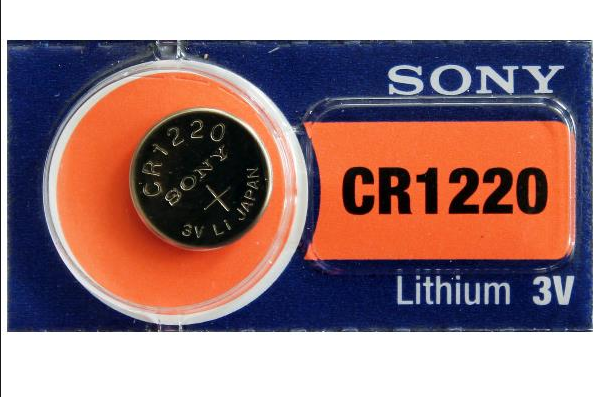CR1220     3 Volt Lithium Coin Battery
