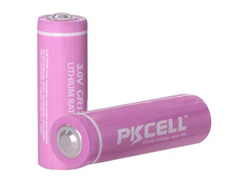 CR14505                    1400mAh 14505 3V Li-MnO2 baterías de litio PKCELL.