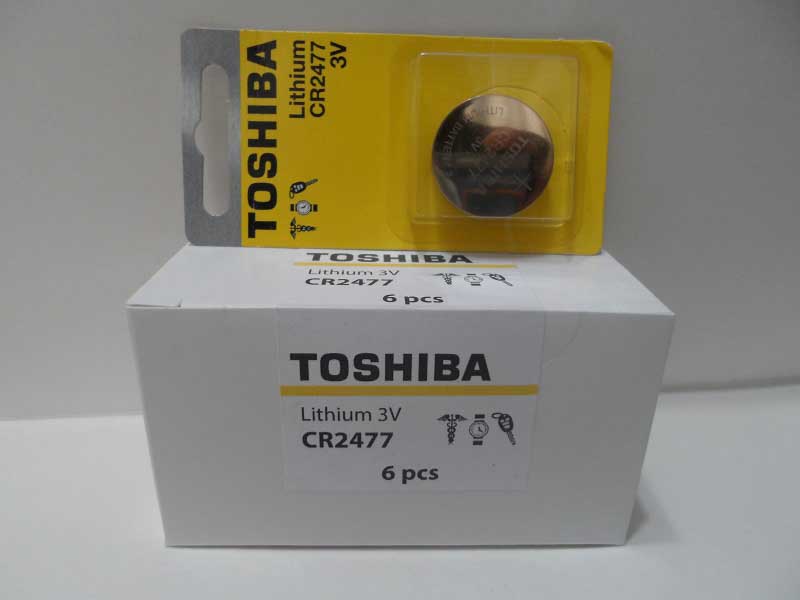 Toshiba CR2477 Battery - 3V Lithium
