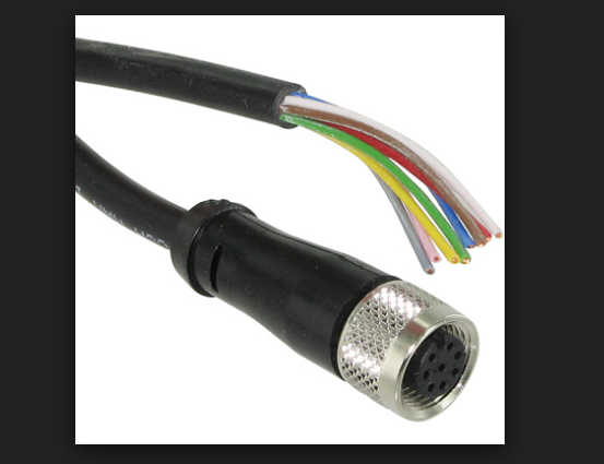 CSA106B05 CS-A1-06-B-05 95ACC2240     Sensor Accessory, 8 Pole Connector w/5m Unshielded Cable, Datalogic Vision
