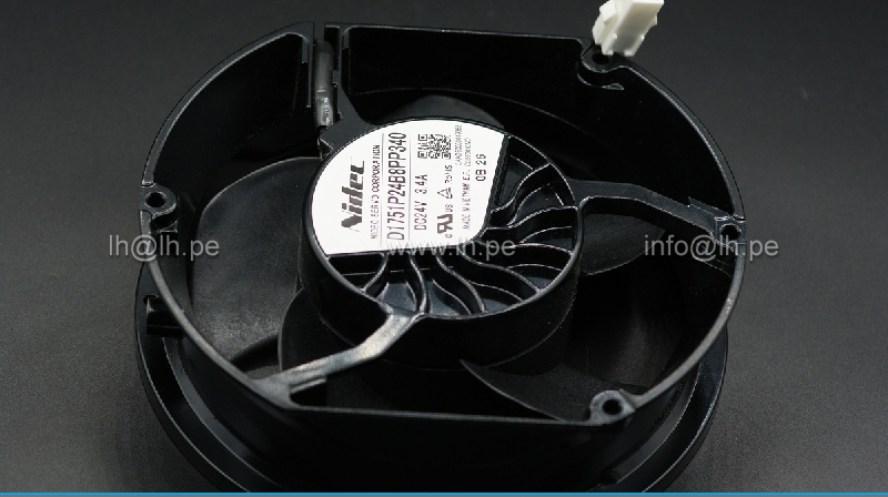 D1751P24B8PP340 3AXD50000049368                           Ventilador axial, 24VDC, 3.4A, 170x150x51mm, con salida 4 cables y conector, Marca: Nidec