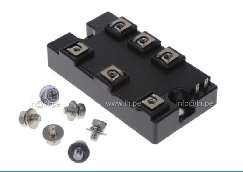 DFA100BA160                 Modulo IGBT 100A, 1600V Bridge, 3-Phase - SCRs/Diodes Chassis Mount, Sanrex