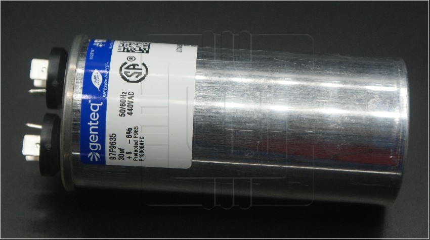 97F9635      Capacitor Metalizado Polypro 30uF, 440VAC