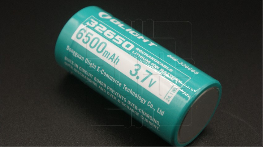 ORB-326C65                   Olight ORB-326C65 32650 6500mAh 3.7V Protected Lithium Ion (Li-ion) Button Top Battery for the Marauder Mini