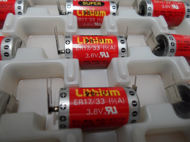 ER17/33-3PINES    Batería Lithium 3.6V