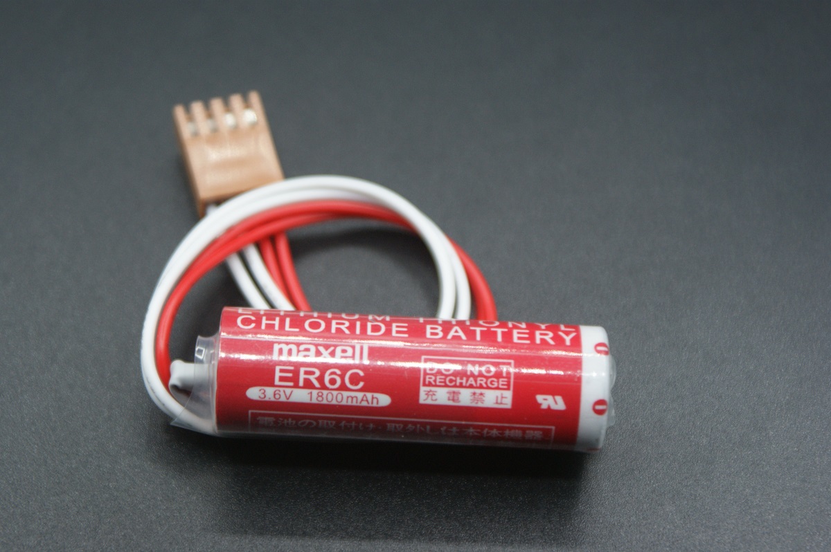 ER6C+4PJAE      Battery Lithium 3.6V, AA, 1800mAh