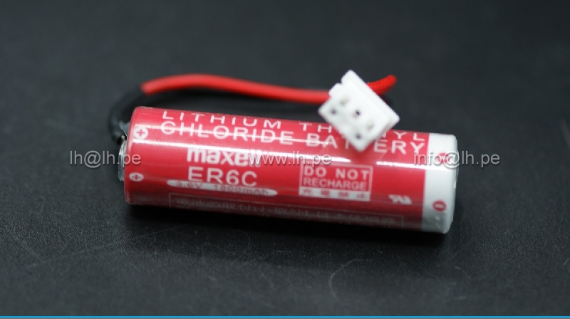 ER6C F2-40BL+Connector  Battery PLC 3.6V AA 1800mAh