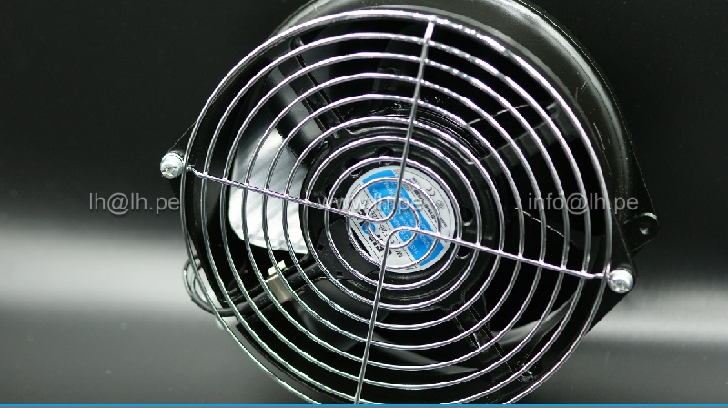 F2E-162B-230                   Ventilador con rejilla 172x162x51mm, 230VAC, 0.26/0.20A, 37/36W, 2600/3900RPM, 50/60Hz, Marca: Leipole