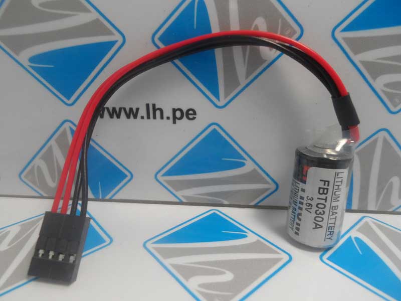 FBT030A   Lithium battery(ER3V/3.6V) for Fuji NB2 PLC with plug