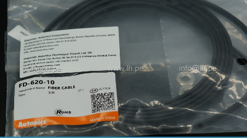 FD-620-10                  Sensor fibra óptica Alcance: 0÷130mm, Modo de act: reflectivo, AUTONICS