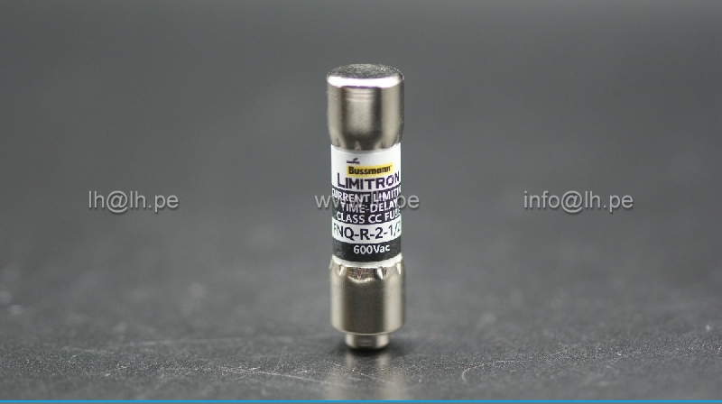FNQ-R-2-1/2             Fusible tipo cartucho Time-Delay 2-1/2A=2.5A, 600V, Limitron, Bussmann