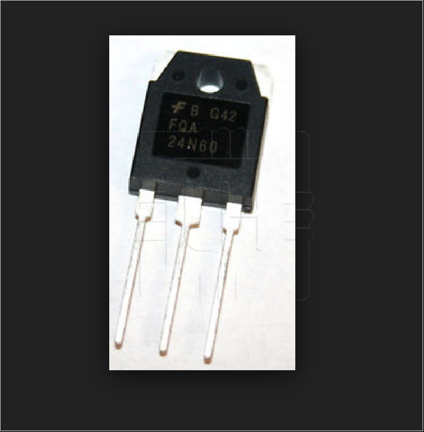 FQA24N60      Transistor: N-MOSFET; unipolar; 600V; 14,9A; 310W; TO3PN; QFET