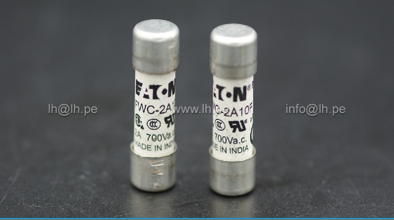 FWC-2A10F                 Fusible tipo cartucho Ultra Rapido 10x38mm, 2A, 700V, aR, EATON