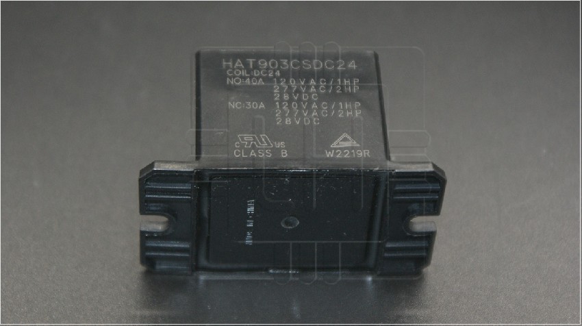 HAT903CSDC24                Relé electromagnético 24VDC; 660ohmios 30A;  (NA)/30 (NC) ACA SPDT