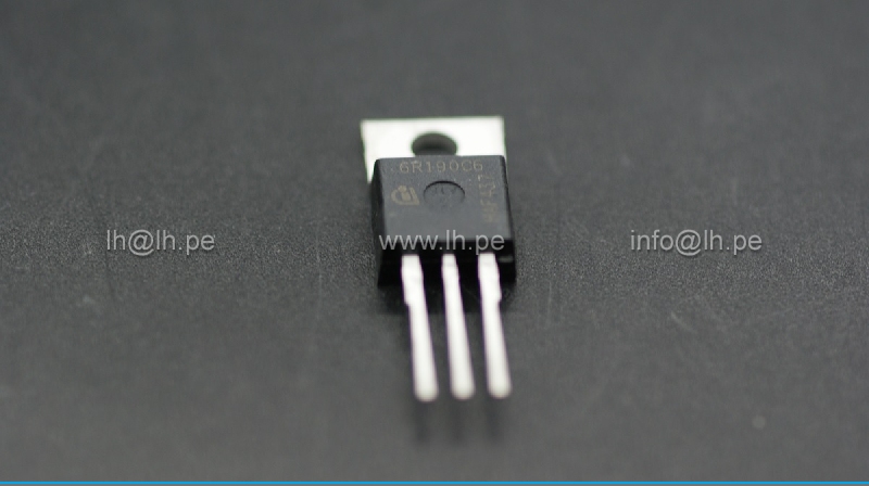 IPP60R190C6XKSA1 6R190C6                  Transistor N-MOSFET; unipolar; 600V; 20,2A; 151W; PG-TO247-3, Infineon
