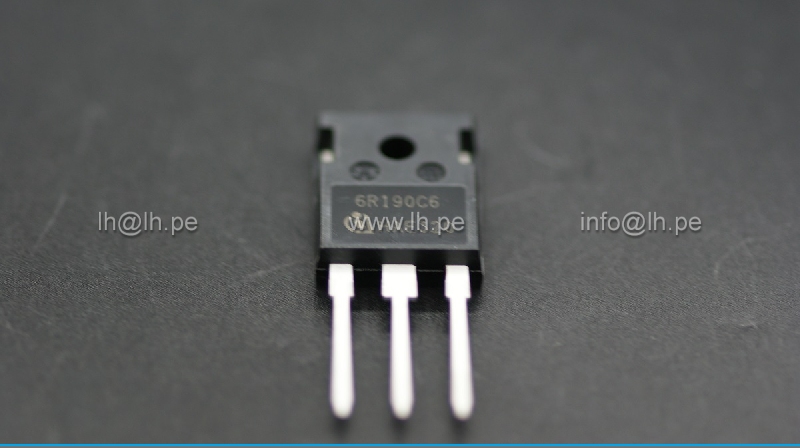IPW60R190C6FKSA1 6R190C6                     Transistor N-MOSFET; unipolar; 600V; 20,2A; 151W; PG-TO247-3, Infineon