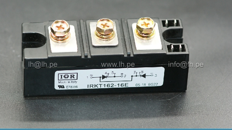 IRKT162/16E                Modulo doble thyristor 162A, 1600VAC, I&R Rectifier