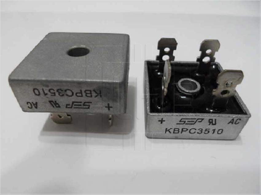 KBPC3510  Rectificadores en puente DIODE RECT BRIDGE 35A 600V