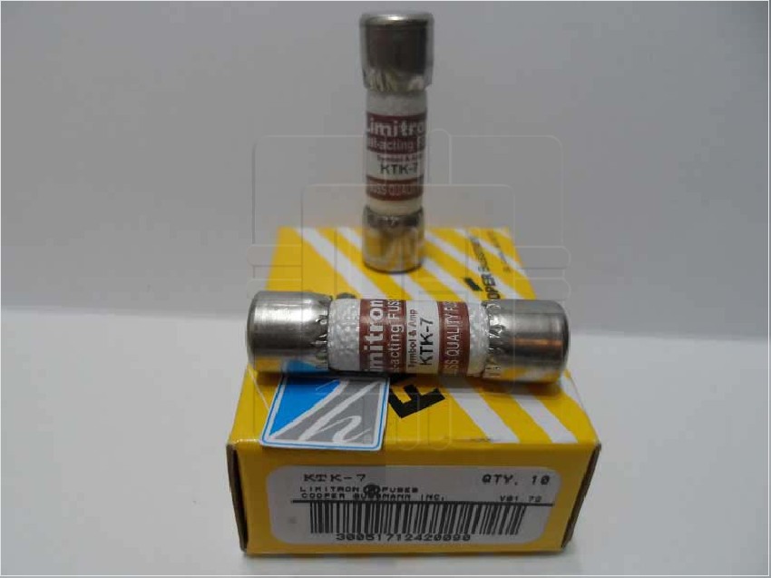 KTK-7 Fuses 600VAC 7A Fast Acting Limitron