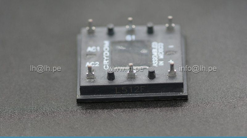 L512F                  Modulo de Puente Rectificador de thyristor Monofásico, 25A, 600V, CRYDOM