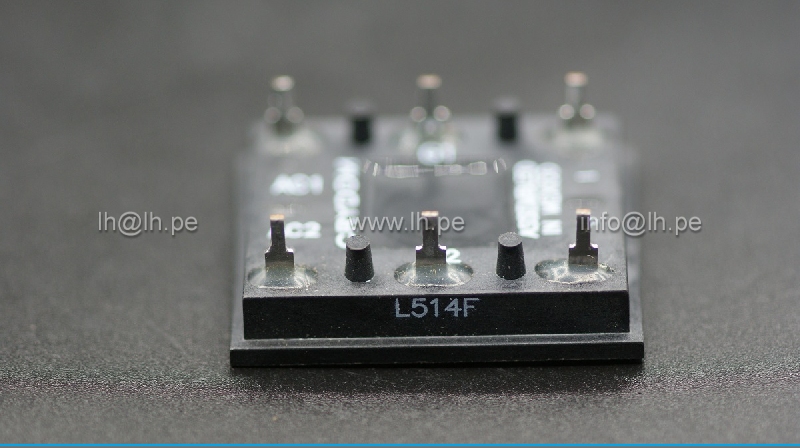 L514F                 Puente rectificador, semi controlado, 25A, 400V, marca CRYDOM