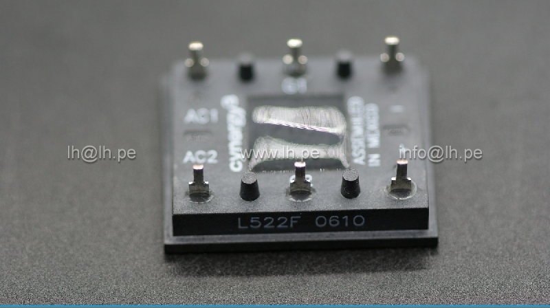 L522F               Puente rectificador: semi controlado; 25A, 400V, Ufmax: 1,6V, CRYDOM
