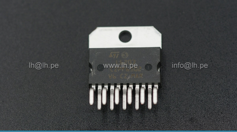 L6203    Circuito Driver; Controlador PWM; 5A; 60V; MULTIWATT