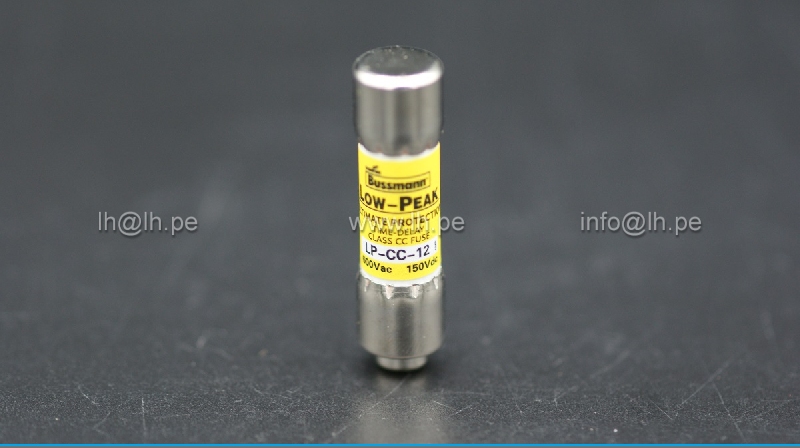 LP-CC-12                       Fusible Tipo Cartucho LP-CC 12Amp, 600V, Class CC, BUSSMANN