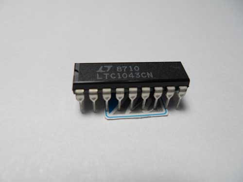 LTC1043CN Dual Precision Intrumentation Switched-Capacitor Build