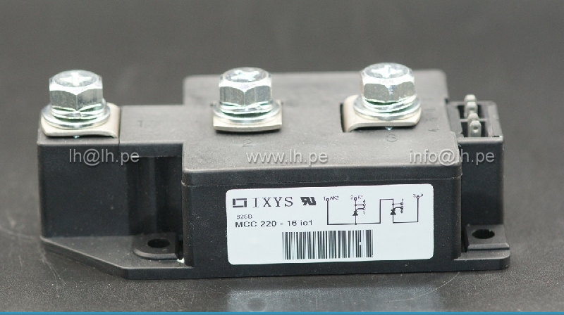MCC220-16io1                Modulo potencia doble thyristor 220A, 1600V, IXYS