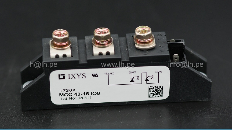 MCC40-16IO8                      Modulo doble thyristor 40A, 1600V, IXYS