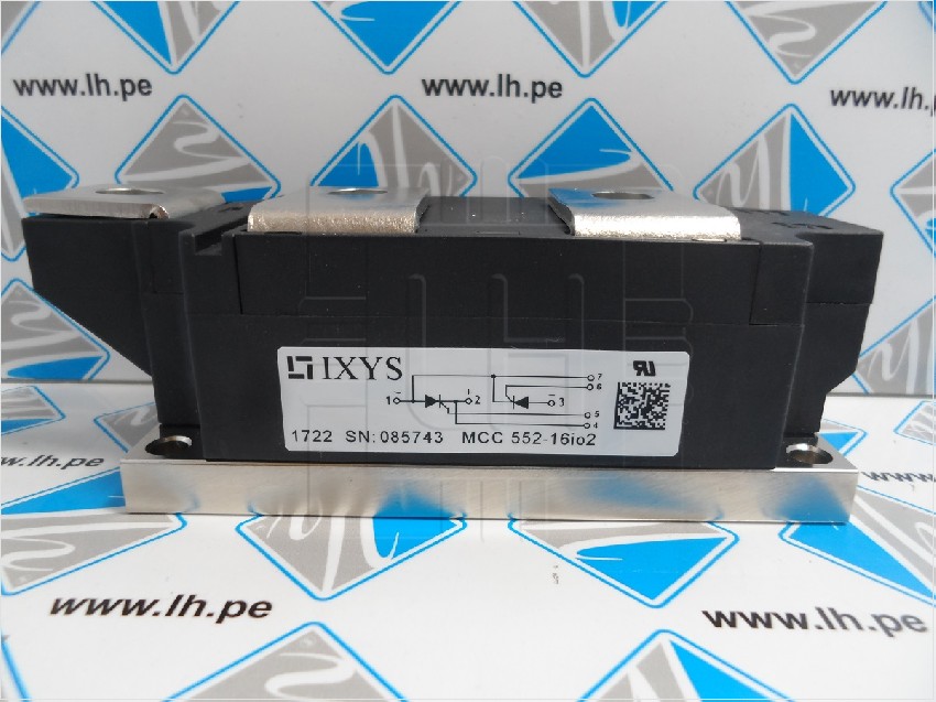 MCC552-16io2             MODULO THIRYSTOR-THIRYSTOR- HALF-BRIDGE 550A 1600V, IXYS