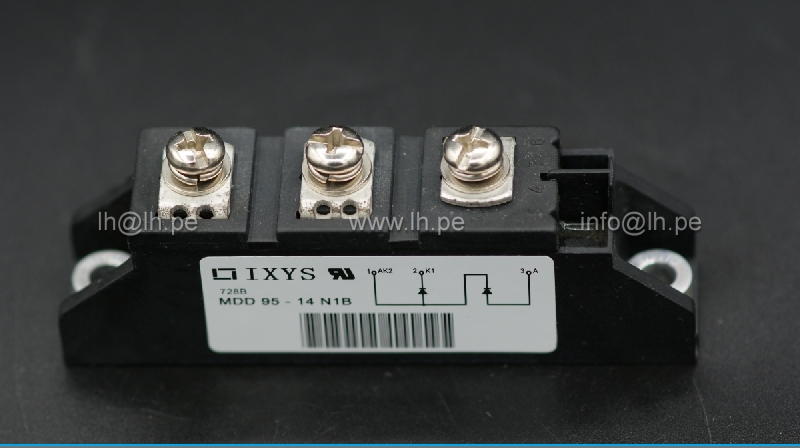 MDD95-14N1B                            Modulo dual diodo 1400V, 36A, TO240AA, marca IXYS