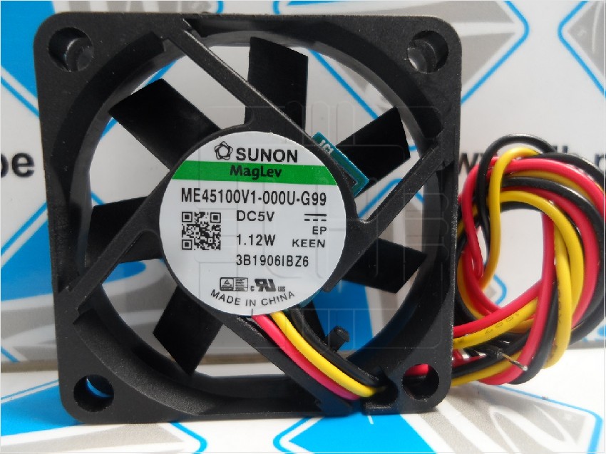 ME45100V1-000U-G99            Ventilador DC, axial, 5VDC, 45x45x10mm, con cables