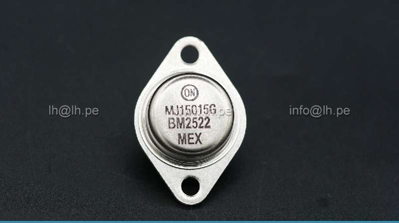 MJ15015G                    Transistor NPN bipolar; 120V; 15A; 180W; TO3, ON SEMICONDUCTORS
