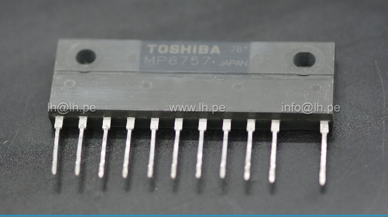 MP6757                 Modulo GTR SILICON N CHANNEL LGBT, 25A, 600V, TOSHIBA