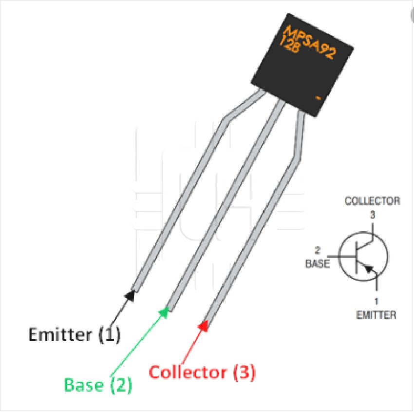 MPSA92        Transistor: PNP; bipolar; 300V; 0,5A; 0,625/15W; TO92