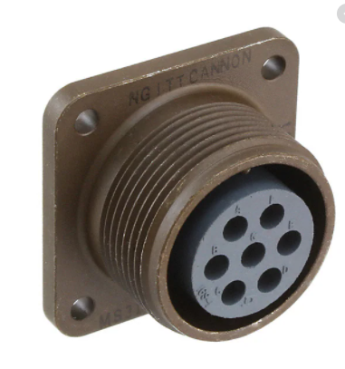 MS3102E16S-1S                Connector: circular; Series: DS/MS; socket; female; PIN: 7; 13A