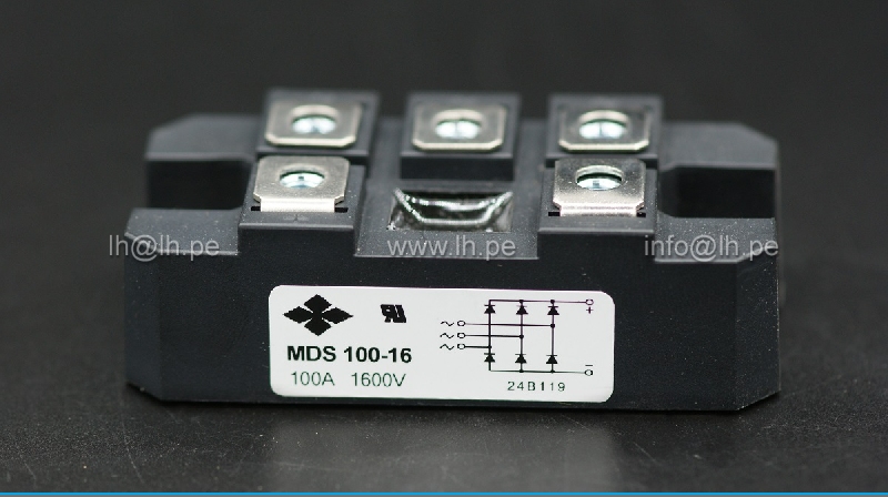 MSD100-16                 Modulo diodo trifasico 100A, 1600V