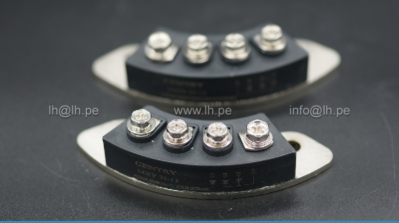 MXG25-15 + MXY25-15                  KIT Puentes rectificadores rotativos 25A, 1500V excitación de generadores eléctricos, CENTRY