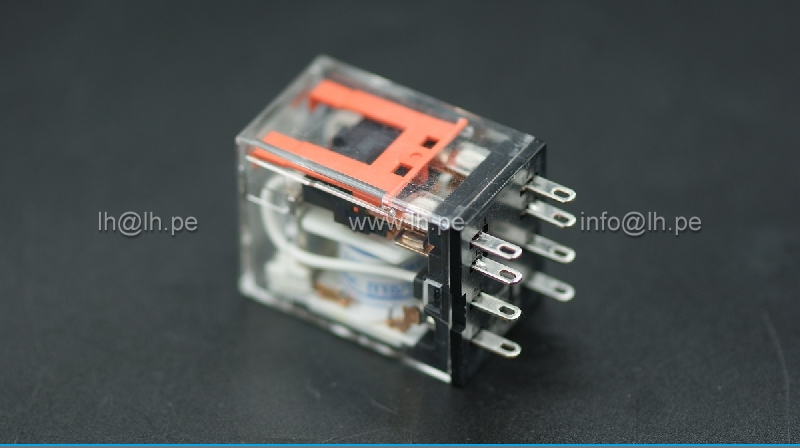 MY2N-CR-GS 110/120VAC              Relay encapsulado 110/120VAC, 8 Pines, DPDT, Marca Omron