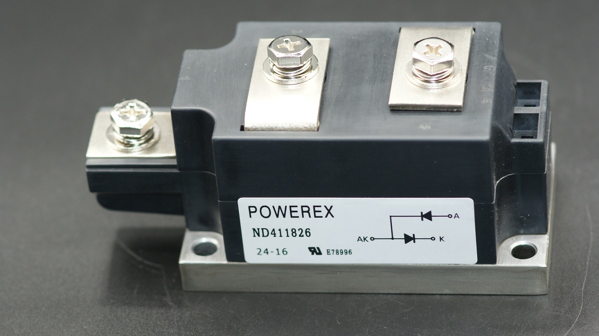ND411826                    Modulo de potencia doble diodo 260A, 1800V, Powerex