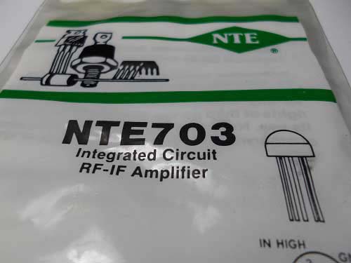 NTE703  is an RF&#8722;IF Amplifier intended for use as a limiti