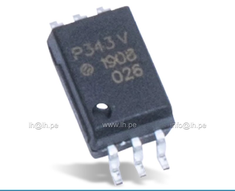 ACPL-W343-000E                    Optoacopladores de salida MOSFET Gate Drive Opto, Avago