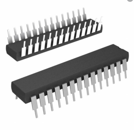 PIC16F882-I/SP          Microcontrolador PIC; Memoria: 3,5kB; SRAM: 128B; EEPROM: 128B