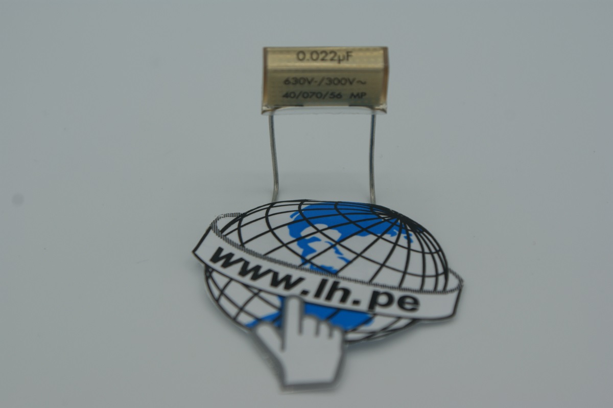 PME261EB5220KR30                 Capacitor 0.022uF=22nF, 300VAC, 15.2mm, 2 pines