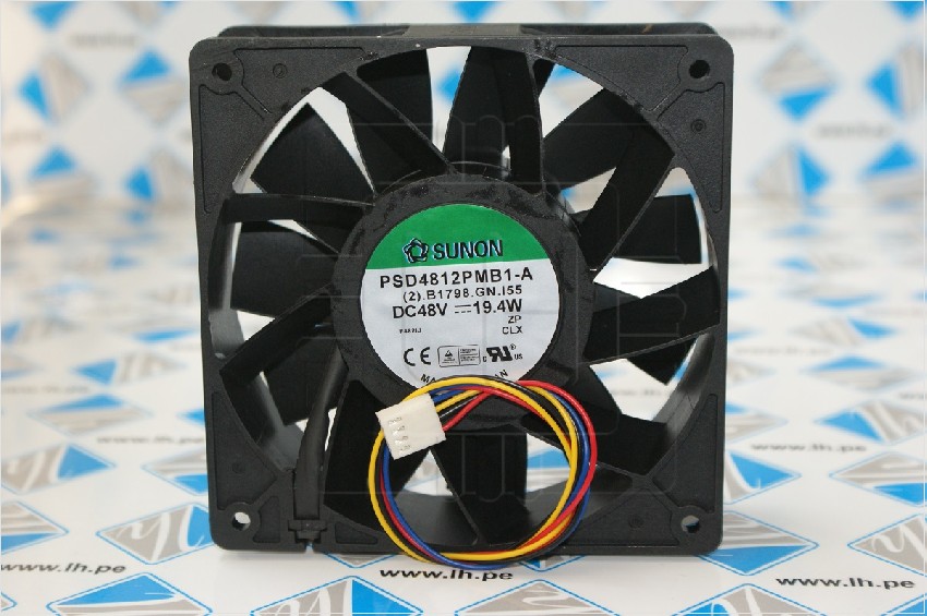 PSD4812PMB1-A (2).B1798.GN.I55           SUNON PSD4812PMB1-A Server-Square Fan PSD4812PMB1-A, (2).B179B.GN.I55