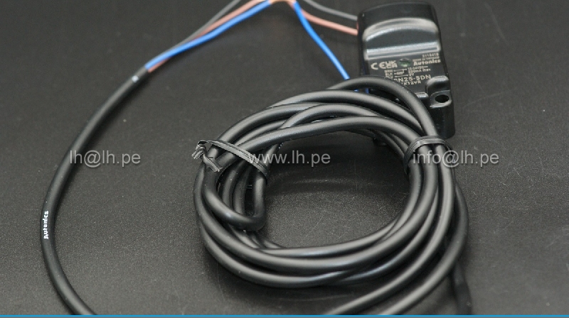 PSN25-5DN                        Sensor inductivo 12-24VDC, alcance 5mm, NPN/NO, marca AUTONICS